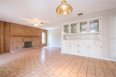 Dining Room with Built In Cabinets