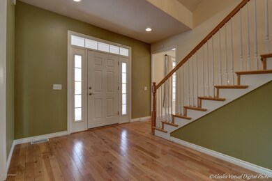 Front Entry W/Hardwood Flooring