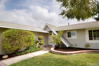 A sloping roof forms the front porch and was a pop
