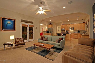 Family Room and Kitchen