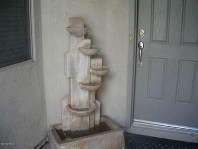 Front fountain