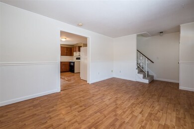 Bedrooms are just up the stairs