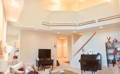 Spacious living room