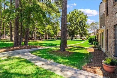View out the front door