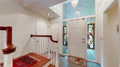 Inside front door