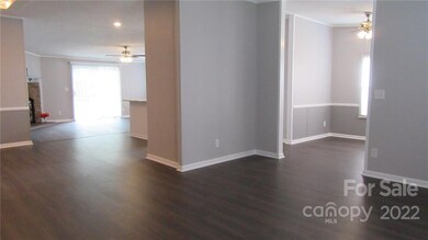 Wonderful open floorplan. Living room opens to great room with fireplace.