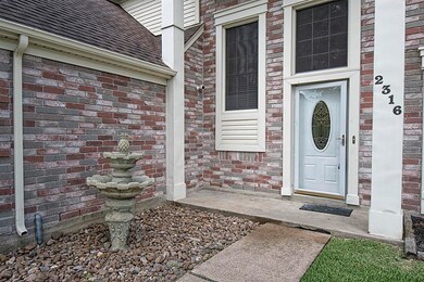 A lovely entry to the front porch of the home is very inviting for your guests.