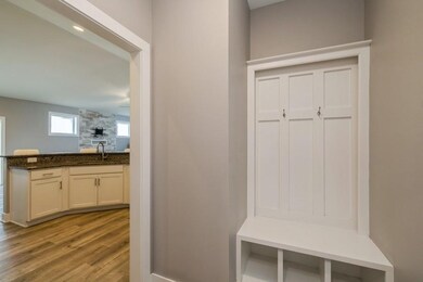Built-in Locker area off garage