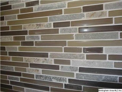 Detailed backsplash