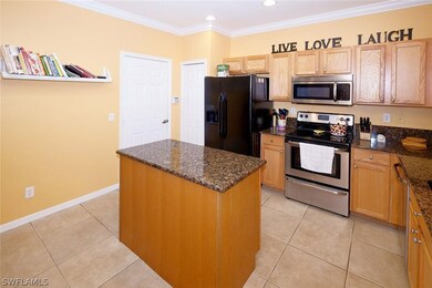 Kitchen island was added in 2016  for additional s