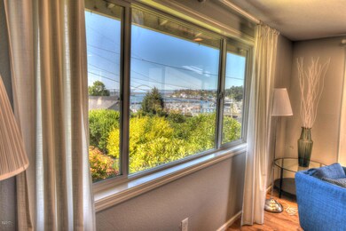 View from living room.