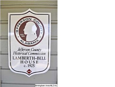 The historic Lamberth-Bell House.