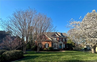 View of front of home with a front yard