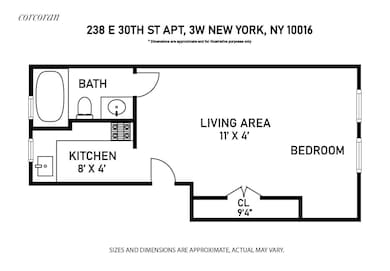 238 E 30th St unit 3W, New York, NY 10016 - photo 6