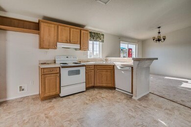 Kitchen to dining