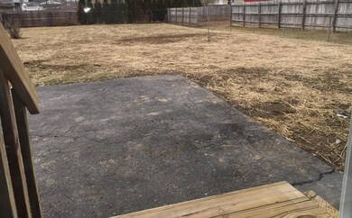 Back yard / rear parking