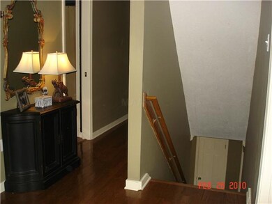 Beautiful new hardwood floors in the upstairs hall