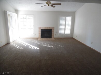 living room with fireplace