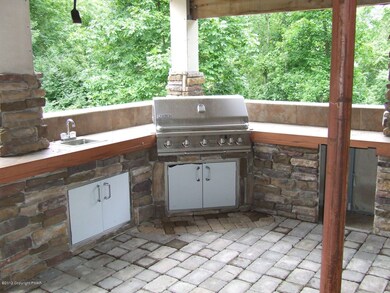 Lower Deck with Kitchen Area