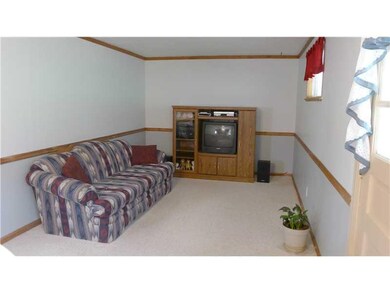 Family Room. Family room off of kitchen ready for 
