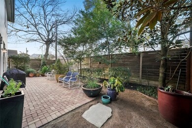 This yard creates a private sanctuary with mature
