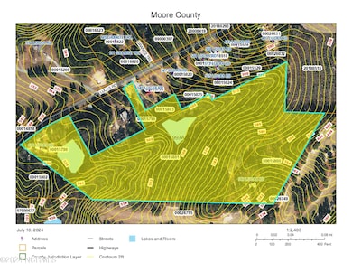 549 Lucas Rd updated contours map