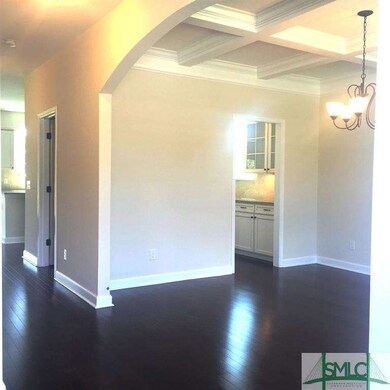 Elegant coffered ceiling in your formal dining roo