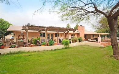 Entertaining patio