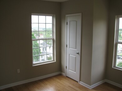 One of the upstairs bedrooms.