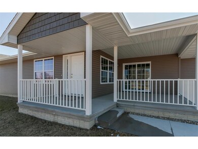 Front Entrance with side Porch