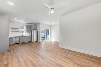 Unfurnished living room featuring recessed lightin
