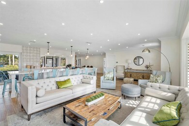 Warm and welcoming living area.