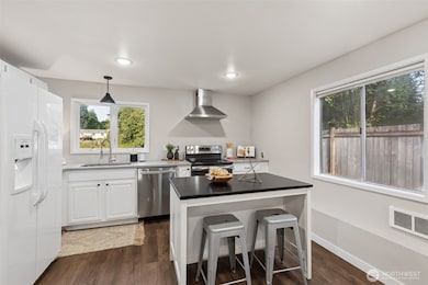 New cabinets, countertops, floors!