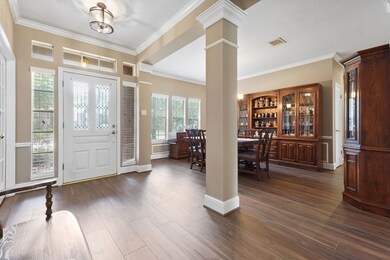 Several windows allow for tons of natural light ke