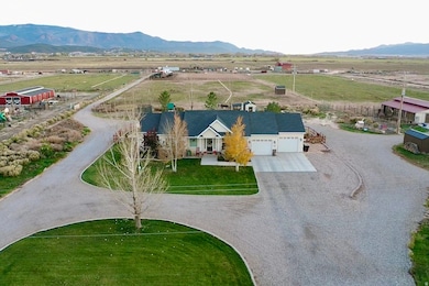 View of rural area with a mountain backdrop