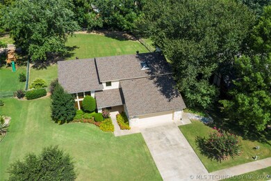 Huge half-acre lot is well maintained as seen from