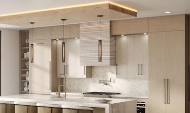 Kitchen Detail Render - Alpenglow