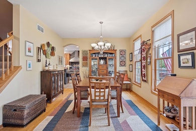 Formal dining area with easy access to gourmet kitchen for entertaining