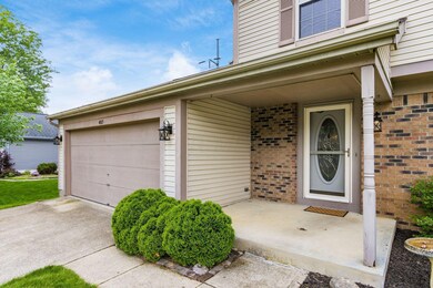 Front Porch and Garage