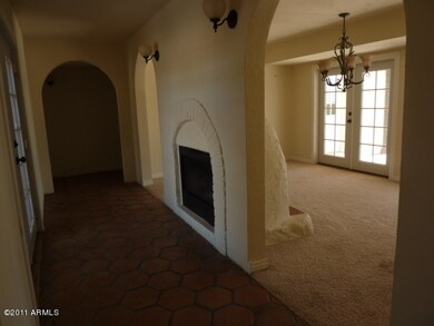 Double Sided Fireplace