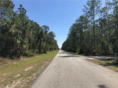 East view of street