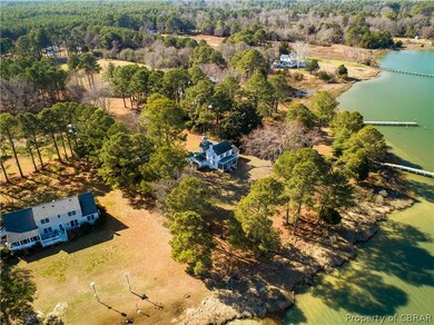 See the farmhouse with beautiful mature trees