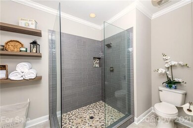 Master Bath Tiled, Walk-in Shower