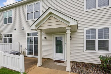 Another view of the covered front entry.
