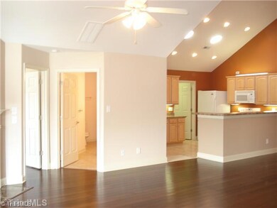 Interior Space/Layout. One floor living and open floor plan of almost 1600 square feet of living space. Large doorways, spacious, and inviting, yet traditional features such as beautiful wood work, crown moldings, solar tubes, and cathedral ceiling.