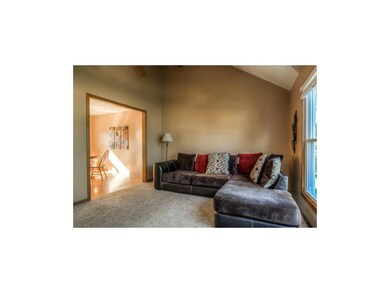 Great room flows easily to kitchen.  Great for ent