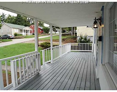 Exterior Front. Large front porch!