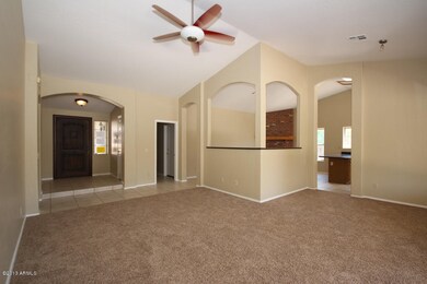 Entry & living room