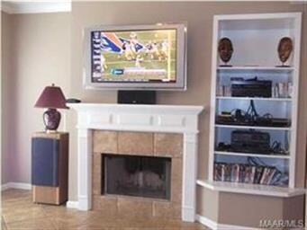 Fireplace in Greatroom