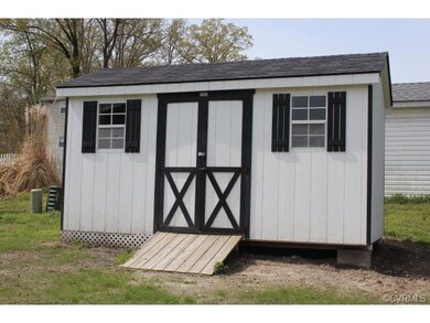 Nice Big shed that compliments home
